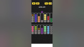 Ball sort puzzle level 671 #ballsortpuzzle