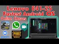 Lenovo e4125 fastest android os  how to install lineage os  tamil