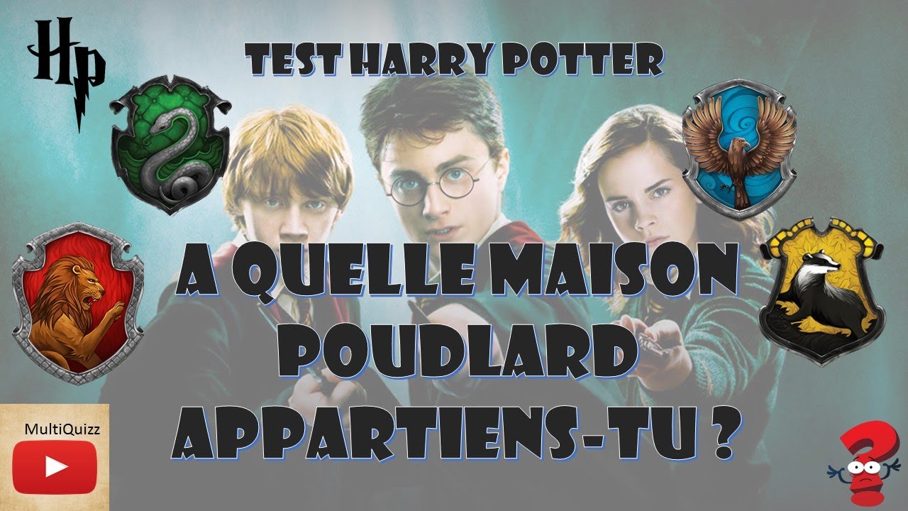 Test Harry Potter A Quelle Maison De