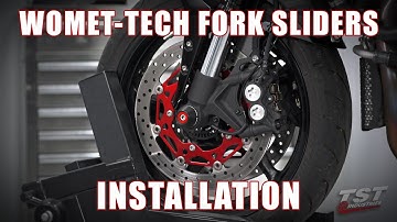How to install Womet-Tech Fork Sliders on a 2016+ Yamaha FZ-10 by TST Industries