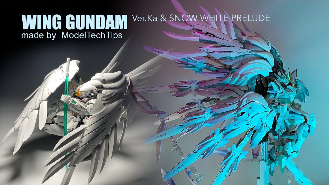 mg Snow White Prelude vs Wing Gundam ver.Ka which Angel Gundam you