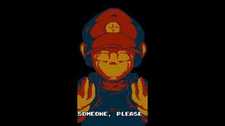Mario's Cry for Help You Missed #SuperMario #theory