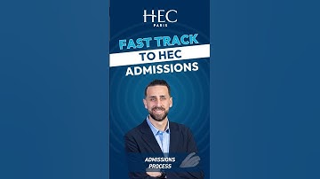 Fast Track to HEC Paris Master