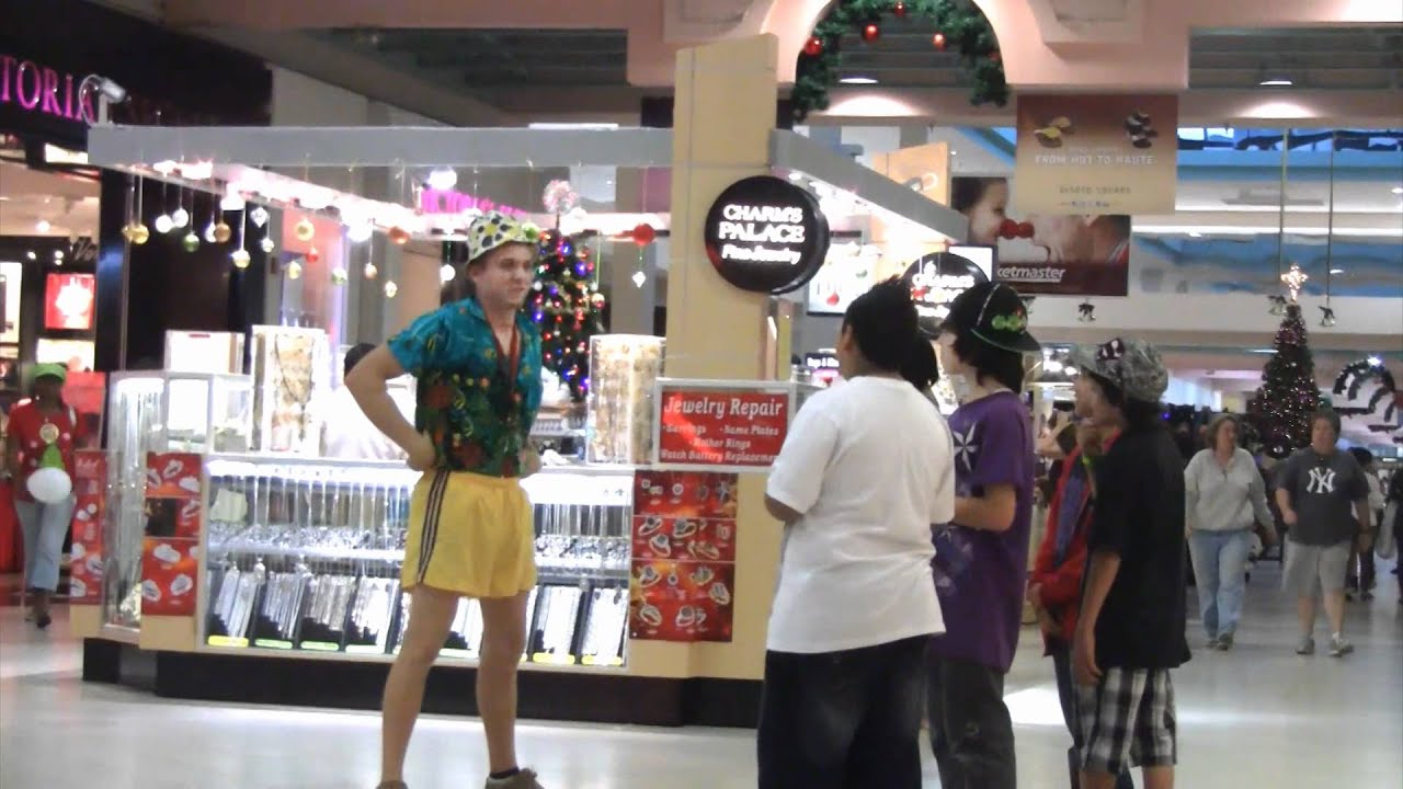 Awkward Man At the Mall
