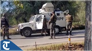 J-K: Security deployed on Kupwara road after recovery of suspicious object in Ganapora village