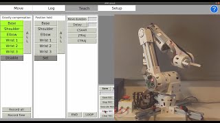 CM6 - 3D printed 6 axis cobot robot arm.