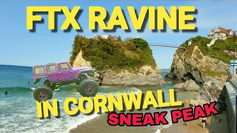 FTX RAVINE/DANCHEE RIDGE ROCK 4WD CRAWLER MODIFIED,  LITTLE ON THE ROCKS  TEASER IN CORNWALL 😜🇬🇧 ,