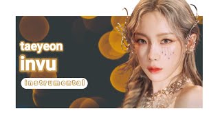 [KARAOKE] TAEYEON INVU Instrumental