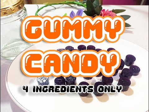 How to Make Gummy Candy Pinoy Version (using Mr. Gulaman) lasang Gummy Bears