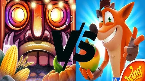 Temple Run 2  VS Crash Bandicoot: On the Run Android Gameplay