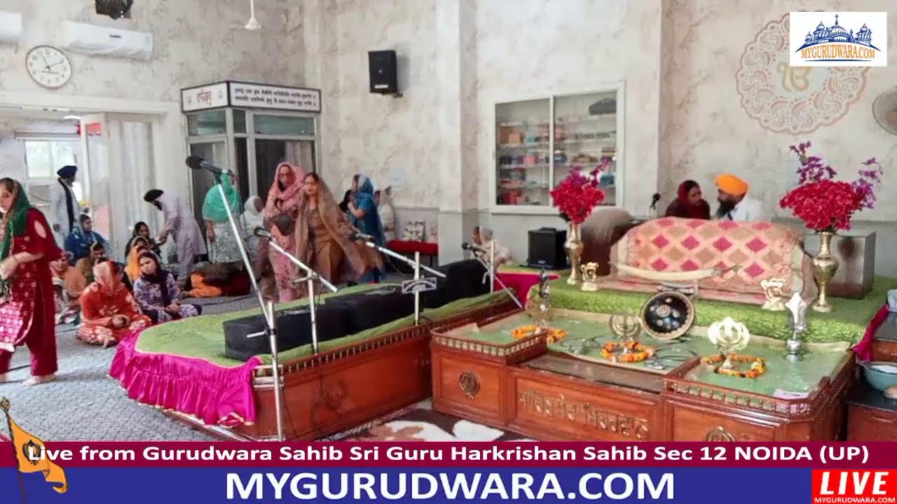 ☬ 01-Mar-2026 LIVE !! Gurudwara Sahib Noida sect 12 (Morning) | 🔴 MyGurudwara.com