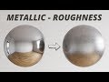 V-Ray Metallic Roughness - Metales envejecidos
