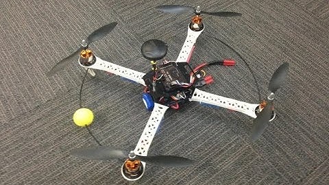 MultiWii PRO QUAD with setup PID config MTK 3329 GPS cabling and a preview flight