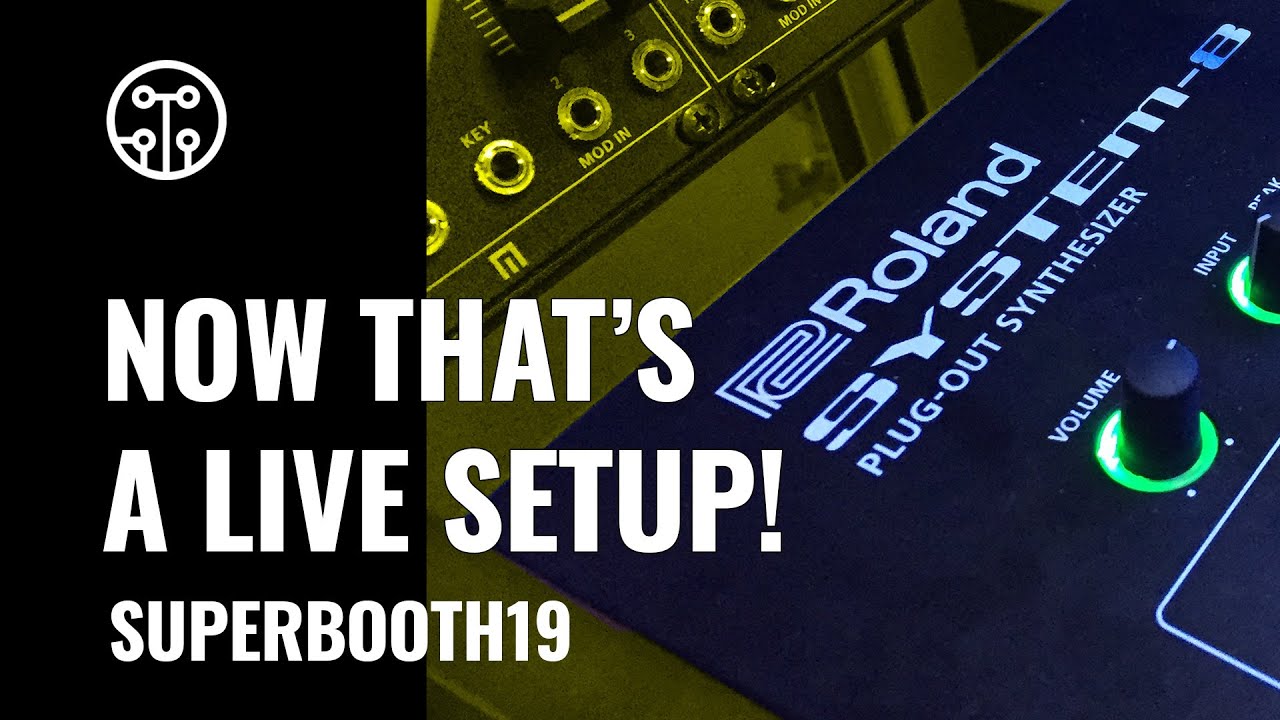 Roland System-8, MX-1, TR-8S, SE-02 | Live Performance Setup