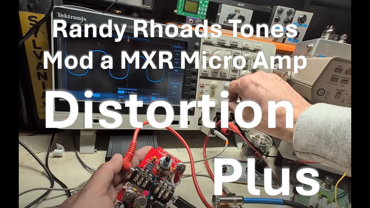 ギター Queen Mineral FX /MXR MICRO AMP MOD MXR Micro Amp to Distortion Plus Mod - John Frusciante to