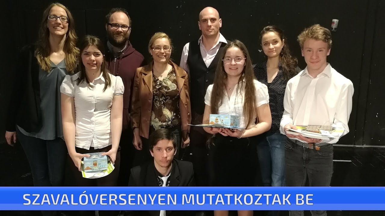 Szavalóversenyen mutatkoztak be
