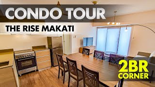 【Condo Tour】Two Bedroom Corner Unit in The Rise Makati by Shang Properties