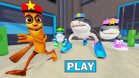 TRALALERO BRAINROTS FAMILY PRISON RUN ESCAPE! Obby roblox! Gameplay Walkthrough No Death 4K