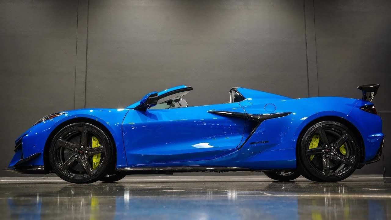 2024 CORVETTE Z06 3LZ Z07 1K RIPTIDE BLUE 173K MSRP FREE ENCLOSED