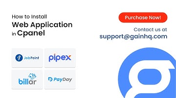 Install CodeCanyon Web Application in Cpanel | Laravel | Domain | Gain Installer | Envato | GainHQ