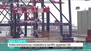 India announces retaliatory tariffs against US