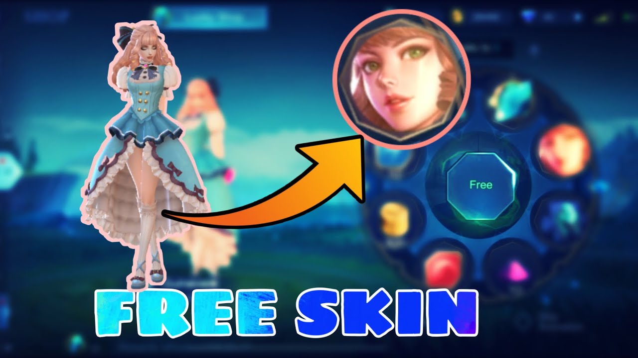 ML FREE SKIN IN LUCKY DRAW MOBILE LEGEND
