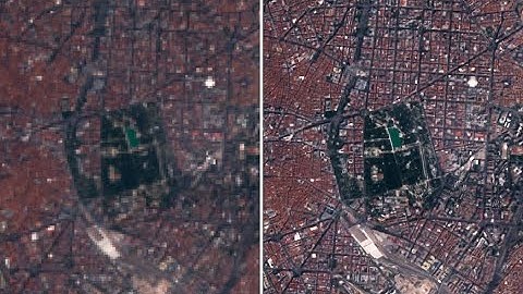 How to Pan-sharpening Landsat 8 image using Google Earth Engine || Remote sensing online training