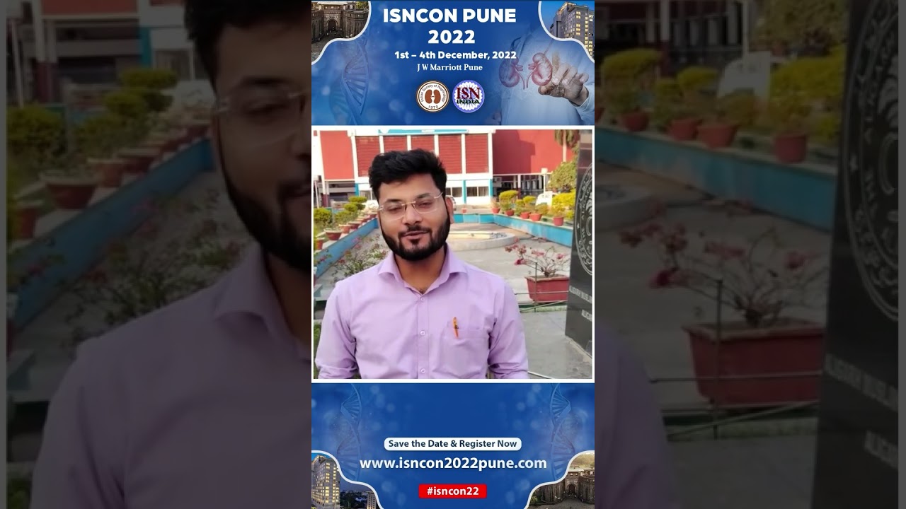 Let’s hear from one of the abstract / poster presenters at 