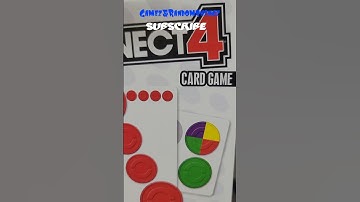 CONNECT 4 Card Game #connect4
