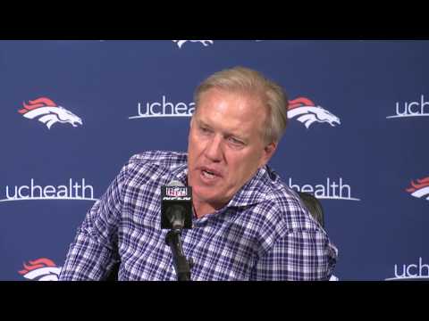 John Elway, Vance Joseph react to the 2017 Broncos Draft