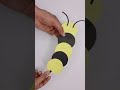 Honey bee  paper craft  crafts with papershorts youtubeshorts viral