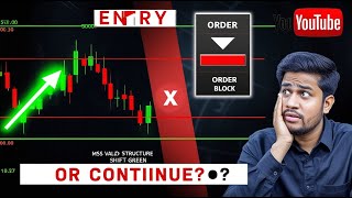 FailTube Forex Vlog 🚀 | MSS Confidence পেলাম, কিন্তু Order Block Entry Zone এর উপরে 😱