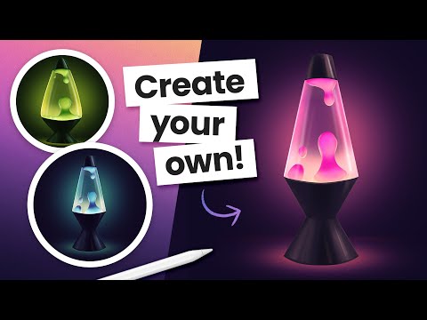 فيديو: مصباح الحمم DIY من الوسائل المرتجلة