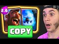 Can You Beat Clash Royale By COPYING Decks?
