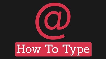 How to Type @ on Computer or Laptop - Tech Pro Advice