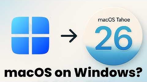 I Made Windows Look Like New macOS Tahoe