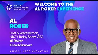 Social Innovation Summit 2022 | Welcome to the Al Roker Experience