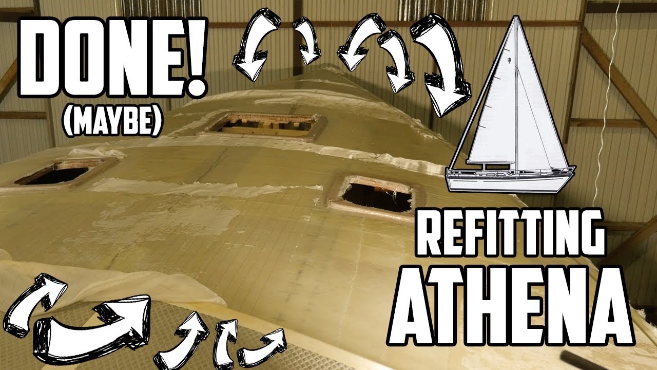 Sail Life – Sailboat deck replacement DONE (maybe) – DIY sailboat refit