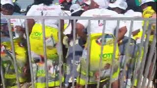 Zanu PF Activists Dancing at Election Campaign Rally