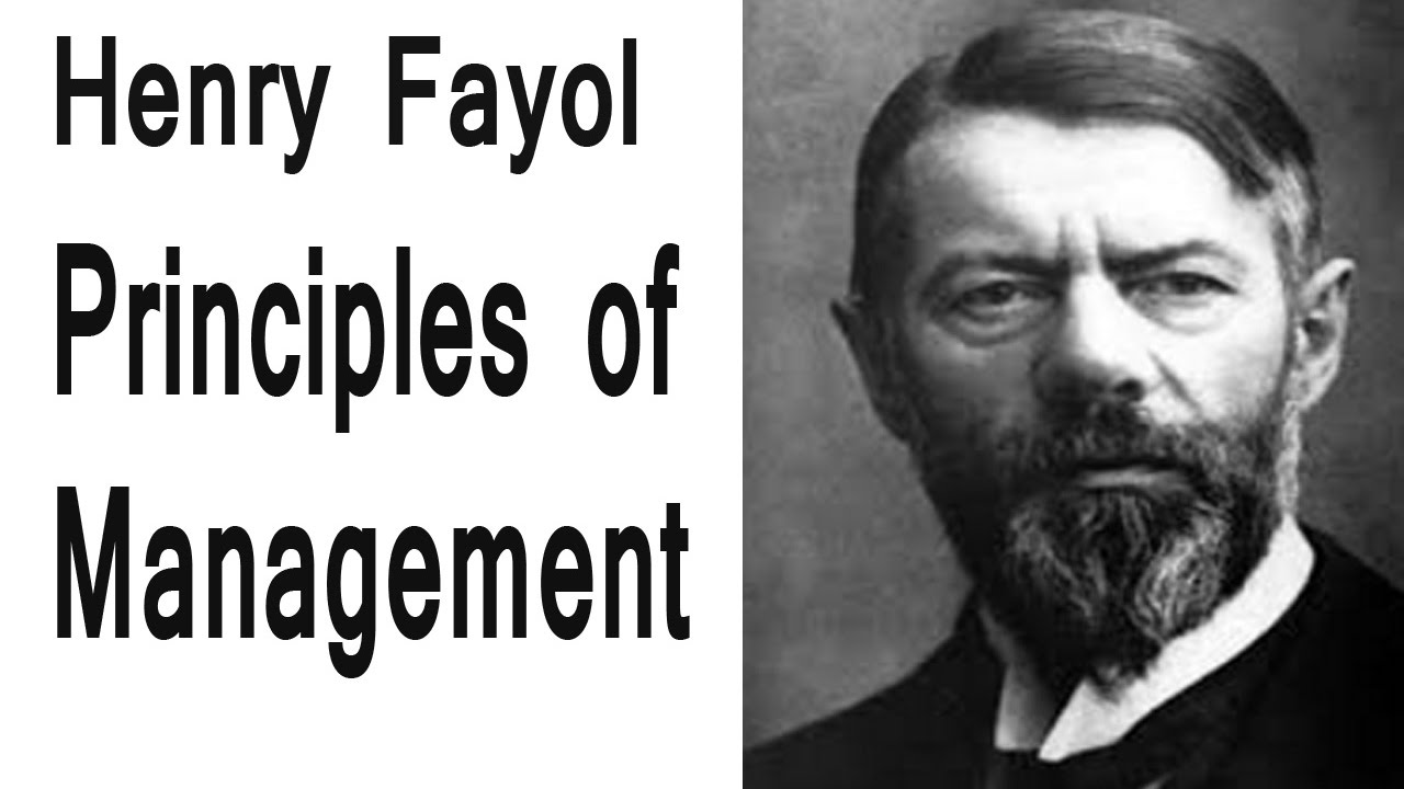 Henri Fayol Principles of Management - YouTube