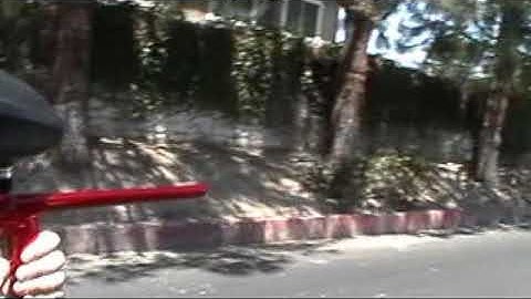 Invert Mini Paintball Gun Shooting Demo