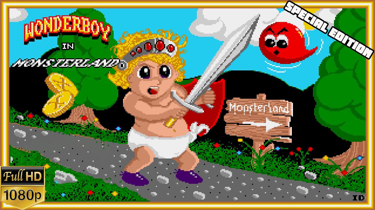Wonderboy in Monsterland - Amiga Walkthrough