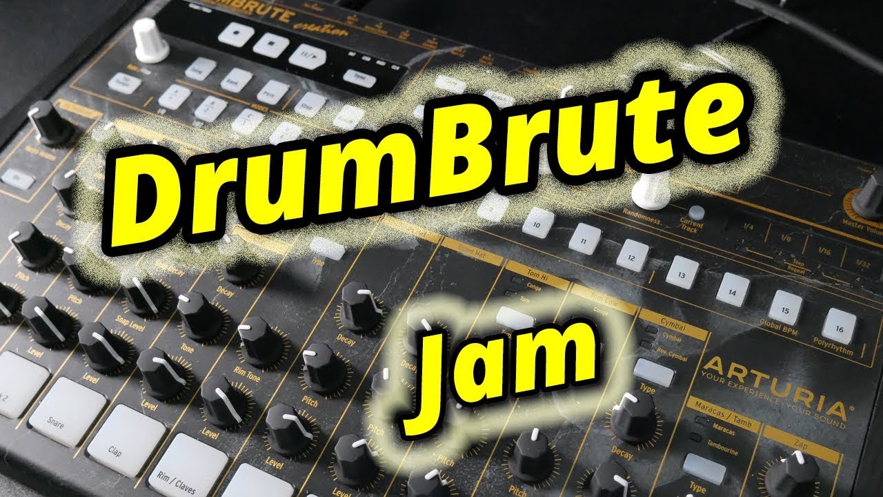 Arturia Drumbrute Jam and Unboxing (Creation Edition)