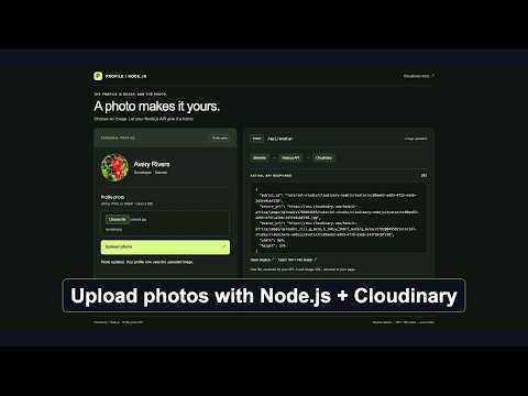 How to Upload and Optimize Images with Cloudinary and Node.js