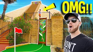We Have NEVER Seen A Mini Golf Course Do This!