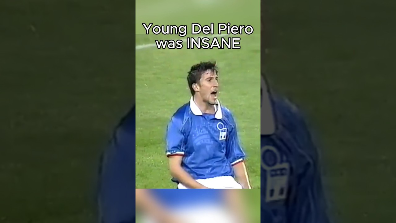 Young Del Piero was INSANE 🤯
