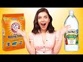 12 Clever BAKING SODA  and VINEGAR Hacks, Uses & Benefits