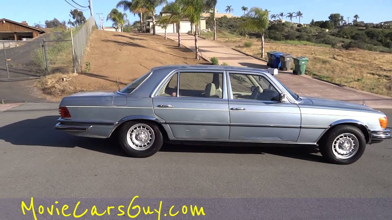 Movie Cars W116 TV Rare Mercedes Benz Movies Car