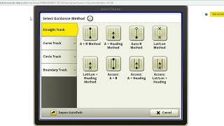 Straight Track A+B Method