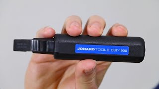 The BEST cable stripper for Van &amp; RV power systems - featuring the Jonard Tools CST-1900